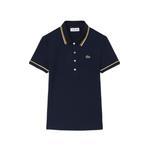 logo-patch short-sleeve polo shirt 1