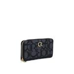 Carlo GEO Jacquard Zip Around Wallet - Черный 3