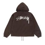 Верхняя одежда Stussy Waxed Cotton Beach Shell 'Brown' 2