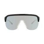 Очки Gucci Shield Sunglasses 'Black/Silver' 1