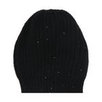 sequined rib knit beanie 1