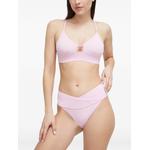 cut-out crossover bikini top 1