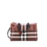 Bowling Bag Check E-Canvas Medium shoulder bag 1