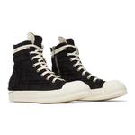 Кроссовки Rick Owens DRKSHDW Luxor Slashed High 'Black Milk' 8