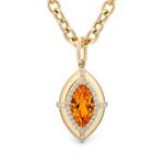 mandarin garnet and diamond necklace 2