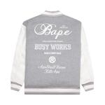 Варсити-куртки BAPE Varsity Jacket 'Grey' 2