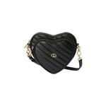 Сумки через плечо Gucci Interlocking G Mini Heart Shoulder Bag 'Black' 1