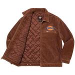 Куртки Supreme x Dickies Corduroy Work Jacket «Brown» 3