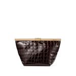 Клатч Ganache с тиснением под кожу крокодила 1
