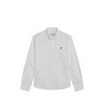 white cotton shirt with Ami de Coeur 1