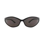 Солнцезащитные очки Balenciaga Shield-Frame Bio Injection «Black/Grey» 1