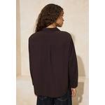 Хлопковая рубашка Oversized из поплина с асимметричными пуговицами 2