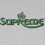 Футболки Supreme Crown Tee 'Heather Grey' 2