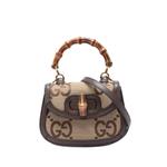 Сумка-сэтчел Mini Jumbo GG Canvas 1947 Bamboo Top Handle (2016-2026 годы) 1