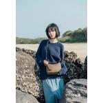 Shelly Leather Crossbody Bag - Гладкая глина 2