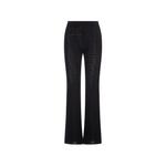 elasticated-waistband logo-pattern trousers 1