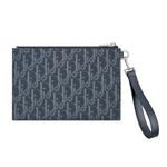 Косметички Dior x Denim Tears A5 Pouch 'Blue' 2