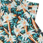 Рубашки на пуговицах Palm Angels Kids All Over Print Palms Bowling Shirt 'Black/Green' 3