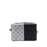 Мини-сумка на плечо Trunk Monogram Eclipse Split Canvas 2