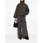 check-pattern high-neck track jacket 2