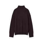 high-neck rib-trimmed sweater 1