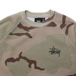 Топы Stussy Raglan Thermal Long-Sleeve Crew 'Sand' 3
