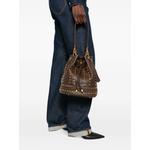 studded leather bucket bag 2
