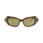 Balenciaga Square-Frame Bio Injection Sunglasses 'Гавана/Бронза' 1