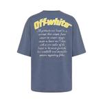 Футболки с коротким рукавом Off-White Fit Varsity Short Sleeve Tee 'Синий индиго' 2