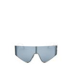 shield geometric-frame sunglasses 1