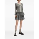 contrast-trim tiered skirt and top set 2