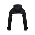 toggle-fastening cropped jacket 2