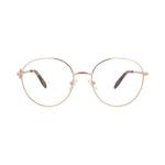 Оправы Alexander McQueen Round-Frame Metal Optical Frames 'Gold Transparent' 1