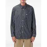 L/S Gowan vertical-stripe long-sleeve shirt 1