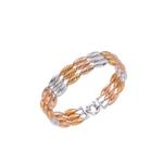 LITZ 18K Белое/Розовое/Желтое Золото Браслет C-WD0007 1