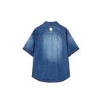 МУЖСКАЯ ДЖИНСОВАЯ РУБАШКА С ЛОГОТИПОМ IRIS В СТИЛЕ WASHED 2