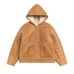 Куртки Stussy Shearling Hooded Jacket 'Загар' 1