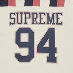 Джерси Supreme Patchwork Yoke Football Top 'Stone' 3