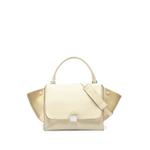 Сумка-сэтчел Bicolor Calfskin and Suede Trapeze среднего размера (2013 год) 1