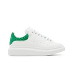 Кроссовки Alexander McQueen Oversized Sneaker 'Хром зеленый крокодил' 1