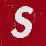 Топы Supreme S Logo Baseball Henley 'Red' 3