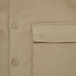 Овершерты Off-White Emblem Drill Military Overshirt «Beige/Beige» 3