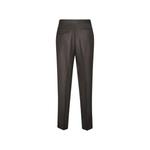 pleated side-buckle trousers 2