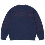 Свитеры Supreme Pilled Sweater 'Navy' 2