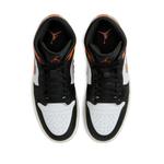 Кроссовки Air Jordan 1 Mid Black Toe Starfish 2
