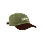 Кепки Supreme Suede Visor Camp Cap 'Light Olive' 2