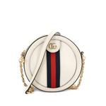 Сумка через плечо Ophidia Round Shoulder Bag Leather Mini 1