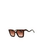 cat-eye wavy-arm sunglasses 2