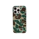 Чехлы и держатели для телефонов BAPE Liquid Camo iPhone 15 Pro Max Case 'Olive Drab' 1