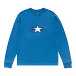 Футболки Stussy Star Ls Tee 'Blue' 1